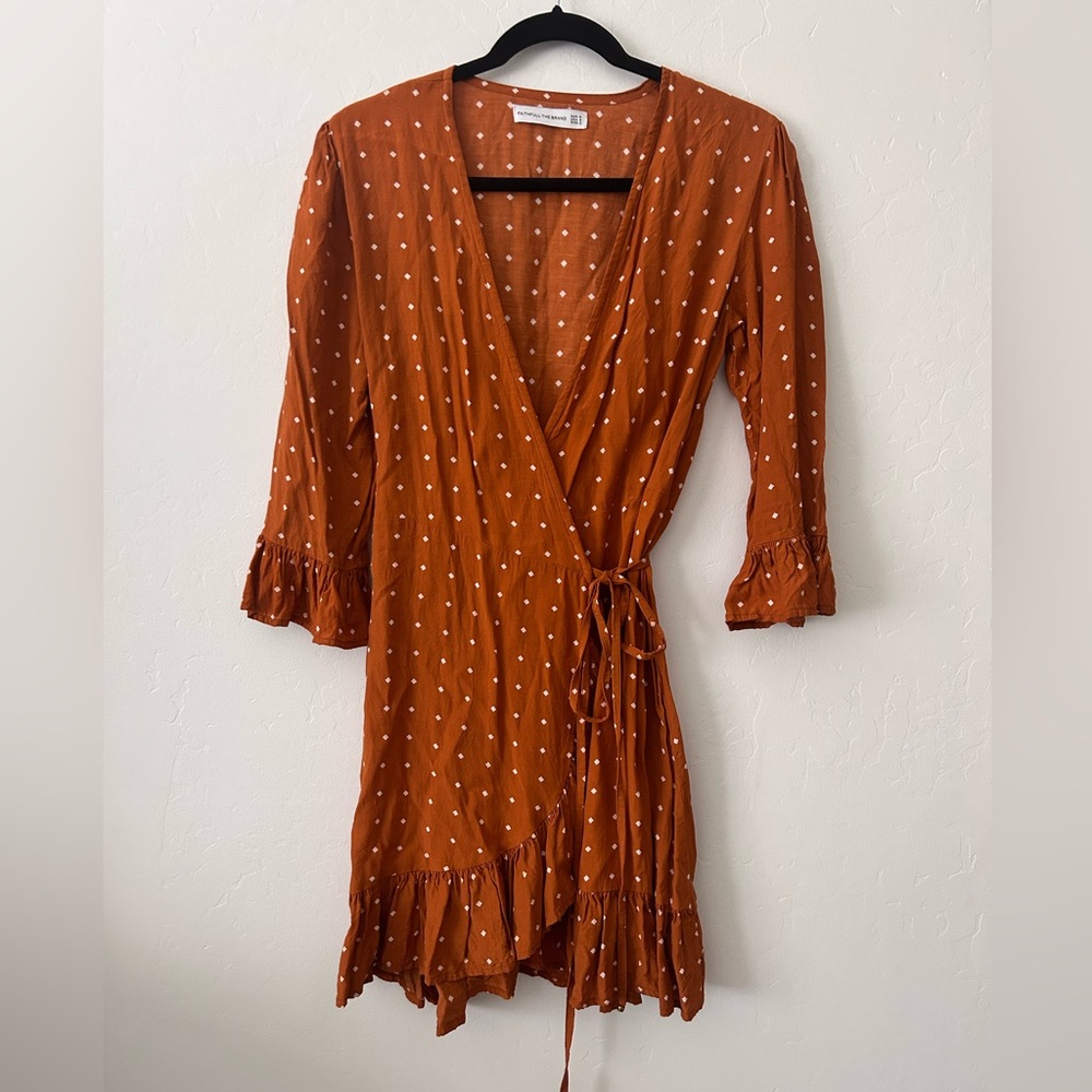 Faithfull the Brand Ginger Wrap Dress